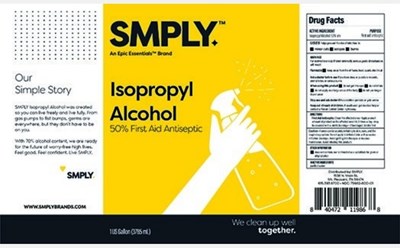 SMPLY ISO 50 1G.jpg SMPLY Isopropyl 50 - SMPLY ISO 50 1G